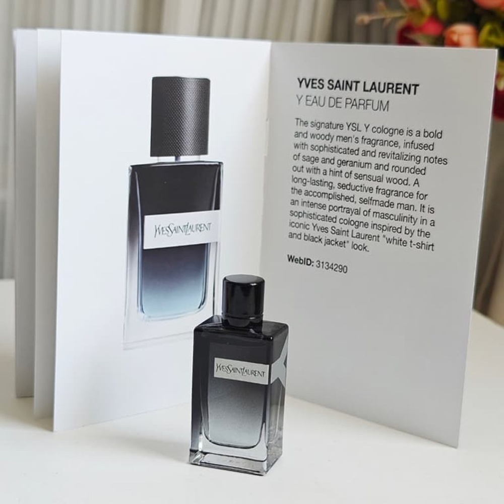 New Yves Saint Laurent Y EDP 7.5ml/0.25fl.oz. Mini Splash